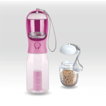 Botella Dispensadora Agua, Comida y Bolsas Beepaw Gato y Perro