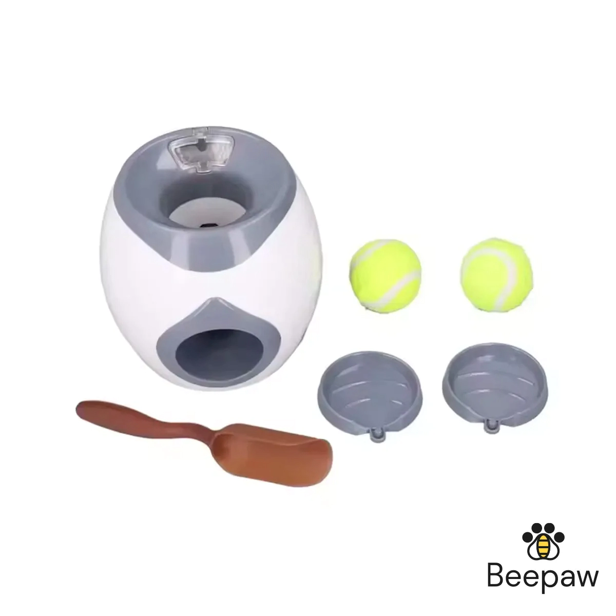 JUGUETE INTERACTIVO P/MASCOTAS CON DISPENSADOR DE ALIMENTO BEEPAW SNACK-E (NARANJA)      