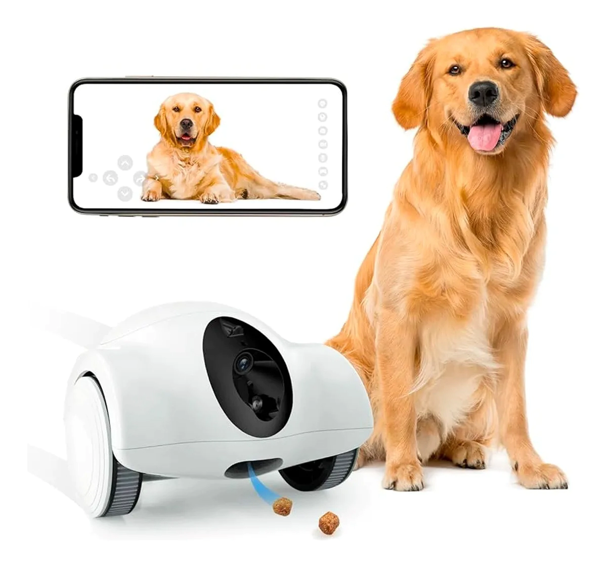 Robot Cuidador De Mascotas Beepaw Wifi Dispensador Alimento 