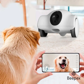 Robot Cuidador De Mascotas Beepaw Wifi Dispensador Alimento