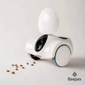 Robot Cuidador De Mascotas Beepaw Wifi Dispensador Alimento 
