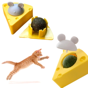 Juguete Beepaw Queso Amarillo CATNIP      