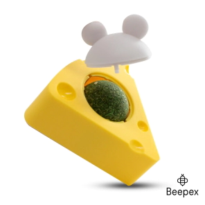 Juguete Beepaw Queso Amarillo CATNIP