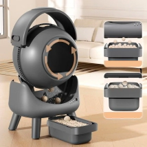 Litera Autom&aacute;tica Inteligente 50L Beepaw Gato ROCK-E