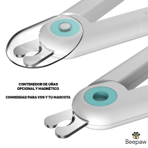 Cortau&ntilde;as Beepaw C/Luz LED CELESTE (SHARP-E)