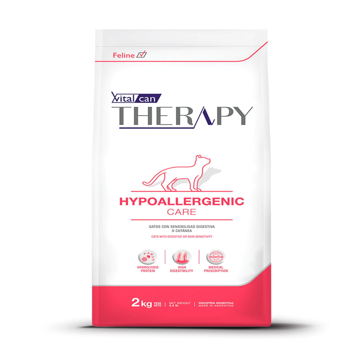 Alimento VitalCan Therapy Feline Hypoallergenic Care x 2kg