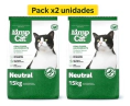 -COMBO- Piedra Arena Aglomerante Sanitaria Limp Cat Neutra x 30kg. Pack x 2 UNIDADES de 15kg. C/U
