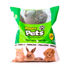 Madera Sanitaria Poopy Pets x 5 kg