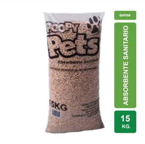 Madera Sanitaria Poopy Pets x 15 kg