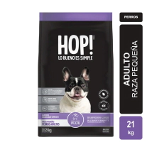 Alimento Hop! Perro Adulto Raza Pequena x 21 Kg