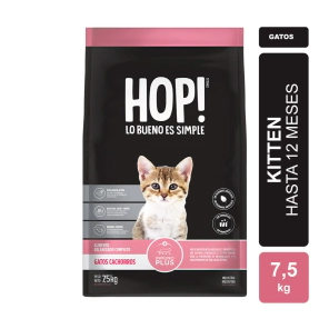 Alimento Hop! Gato Kitten x 7,5 Kg