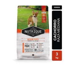 Alimento VitalCan Nutrique Perro Cachorro Raza Mediana x 3kg