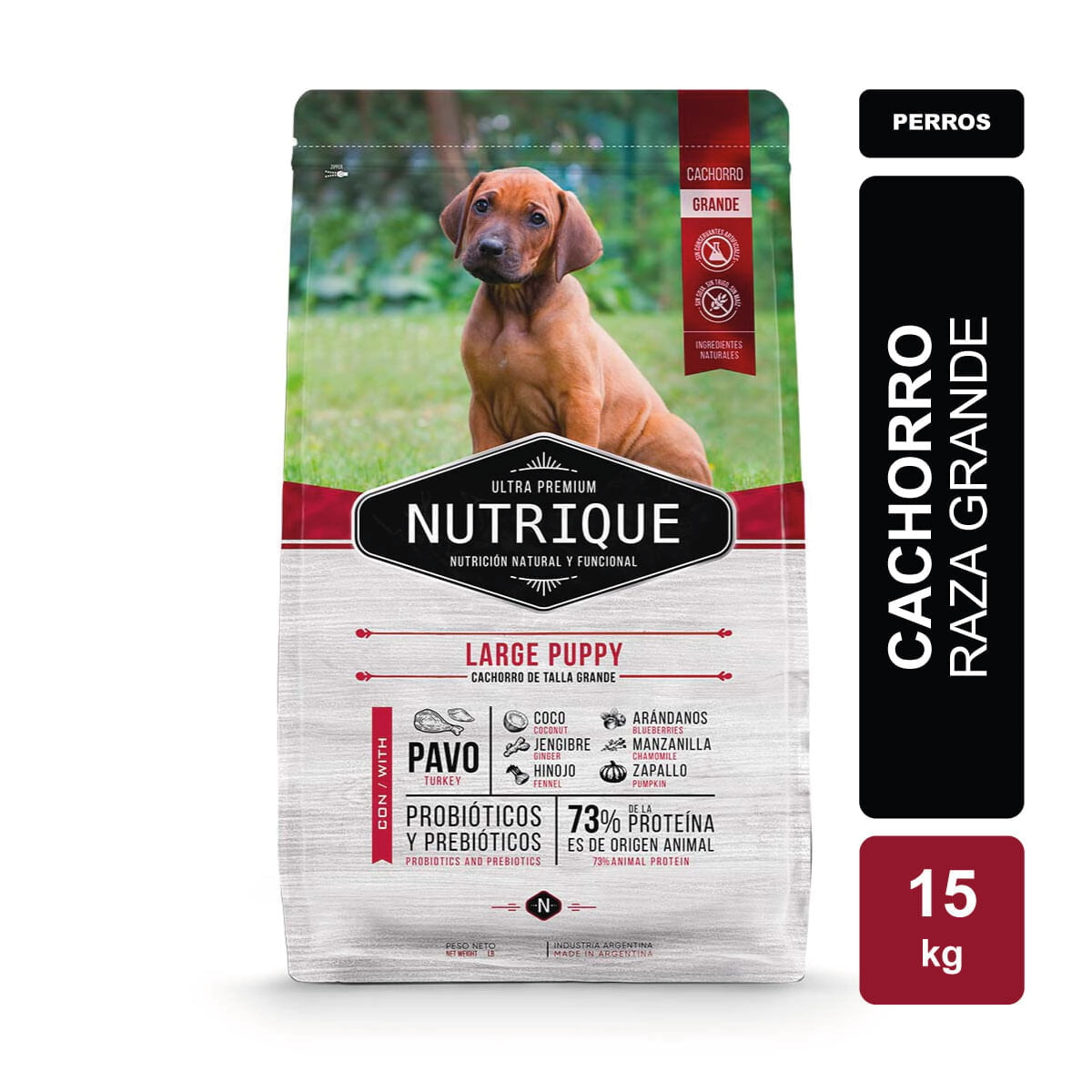 Alimento VitalCan Nutrique Perro Cachorro Raza Grande x 15kg