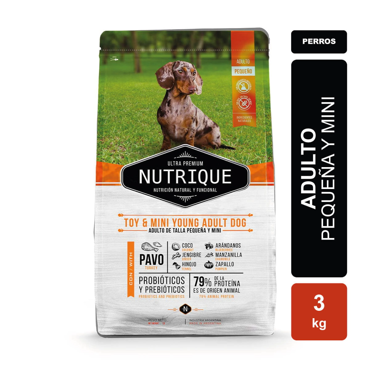 Alimento VitalCan Nutrique Perro Adulto Raza Peque�a y Mini x 3kg