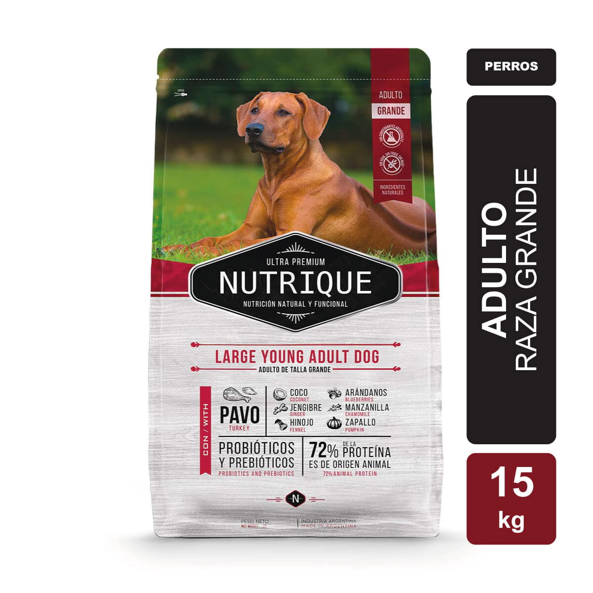 Alimento VitalCan Nutrique Perro Adulto Raza Grande x 15kg