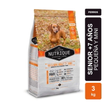 Alimento VitalCan Nutrique Perro Adult 7+ Raza Peque�a y Mini x 3kg