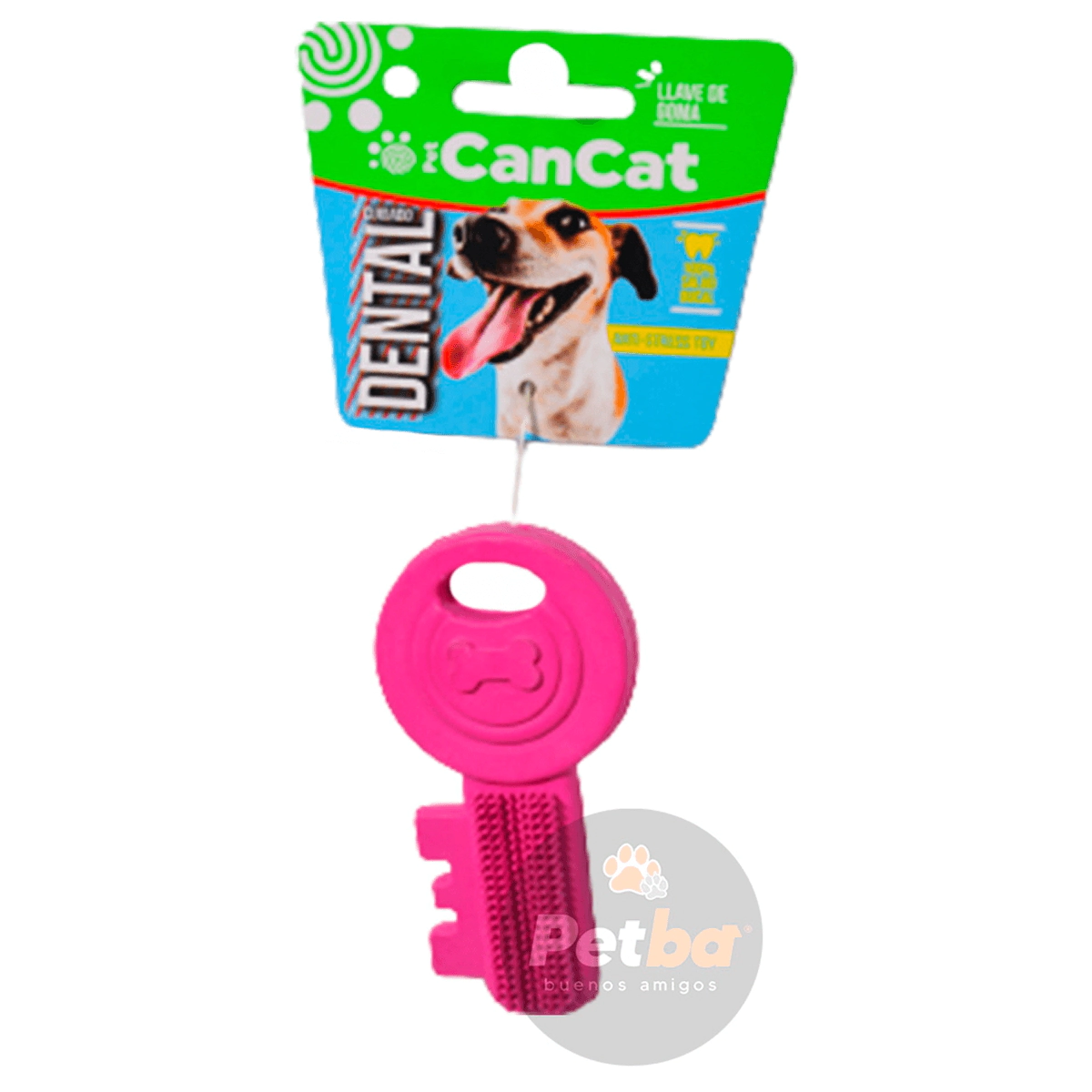 Juguete para Perro CanCat Dental Llave de Goma 9,5cm