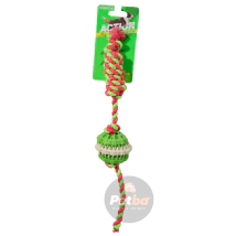 Juguete para Perro CanCat Action Baseball con Soga Larga