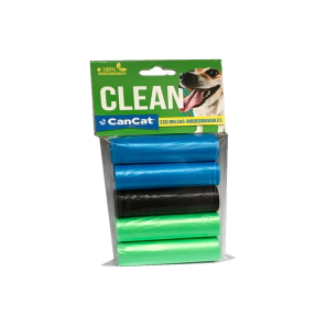 Pack 5 Rollos de Bolsitas CanCat x 10,9 mic