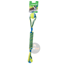 Juguete para Perro CanCat Tirador Pelota de Tenis 55cm