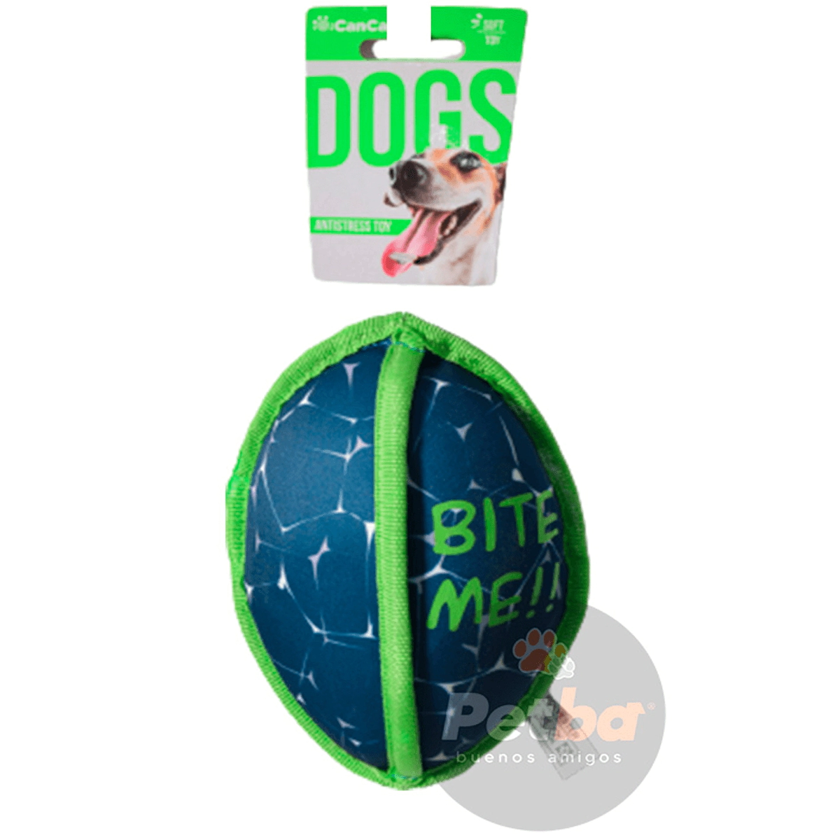Juguete para Perro CanCat Soft Rugby