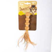 Juguete para Gato CanCat Magic Games Mancuerna con Pluma Larga Eco Toy