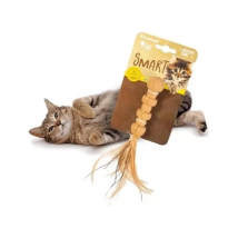 Juguete para Gato CanCat Magic Games Mancuerna con Pluma Larga Eco Toy