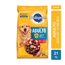 Alimento Pedigree Perro Adulto Carne, Pollo & Cereal x 21kg