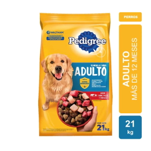 Alimento Pedigree Perro Adulto Carne, Pollo & Cereal x 21kg