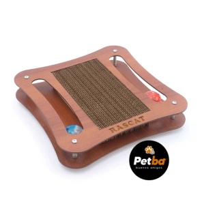 Rascador para Gatos Rascat Modelo Juguete con Pelota Doble