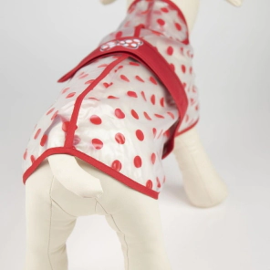 Piloto Lluvia Impermeable Ajustable Perro Minnie Marvel TALLE M