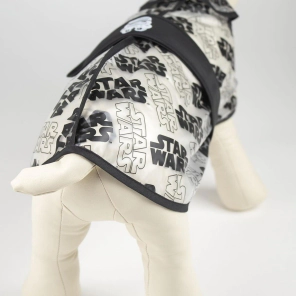 Piloto Lluvia Impermeable Ajustable Perro Star Wars Marvel TALLE M