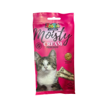 Golosina Moisty Cream Gato Pescado Sachet x 5 unidades