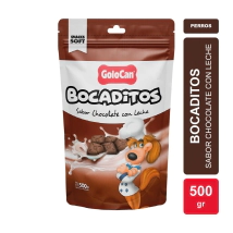 Golosina Golocan Bocadito sabor Chocalate con Leche Doy Pack x 500gr