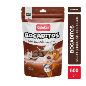 Golosina Golocan Bocadito sabor Chocalate con Leche Doy Pack x 500gr