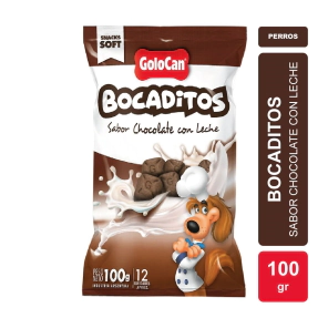 Golosina Golocan Bocadito sabor Chocalate con Leche x 100gr