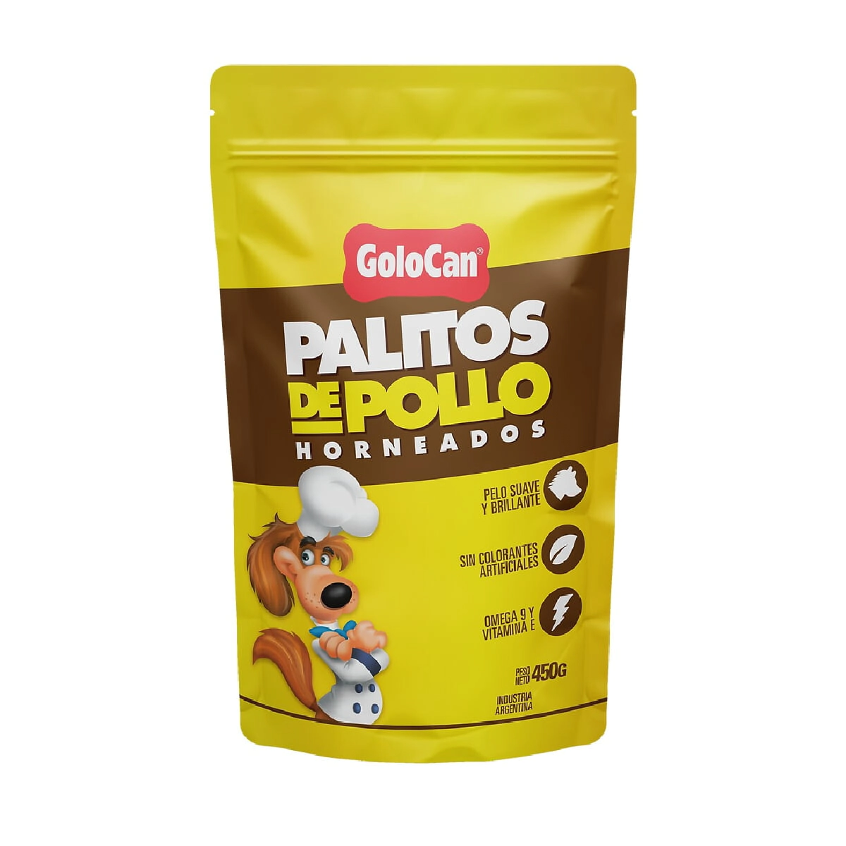 Golosina Golocan Palito sabor Pollo Doy Pack x 450gr