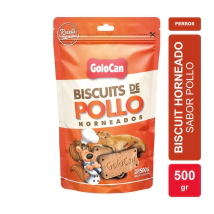 Golosina Golocan Biscuit sabor Pollo Doy Pack x 500gr