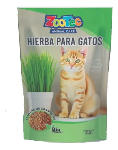 Hierba Para Gatos Semillas en Sobre x 100 gr 