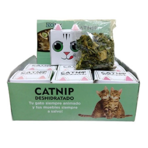 Zootec Catnip Hierba Gatera Deshidratada caja x 10 gr