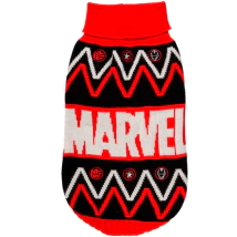 Buzo Abrigo para Perros Jersey Tricot Marvel TALLE S