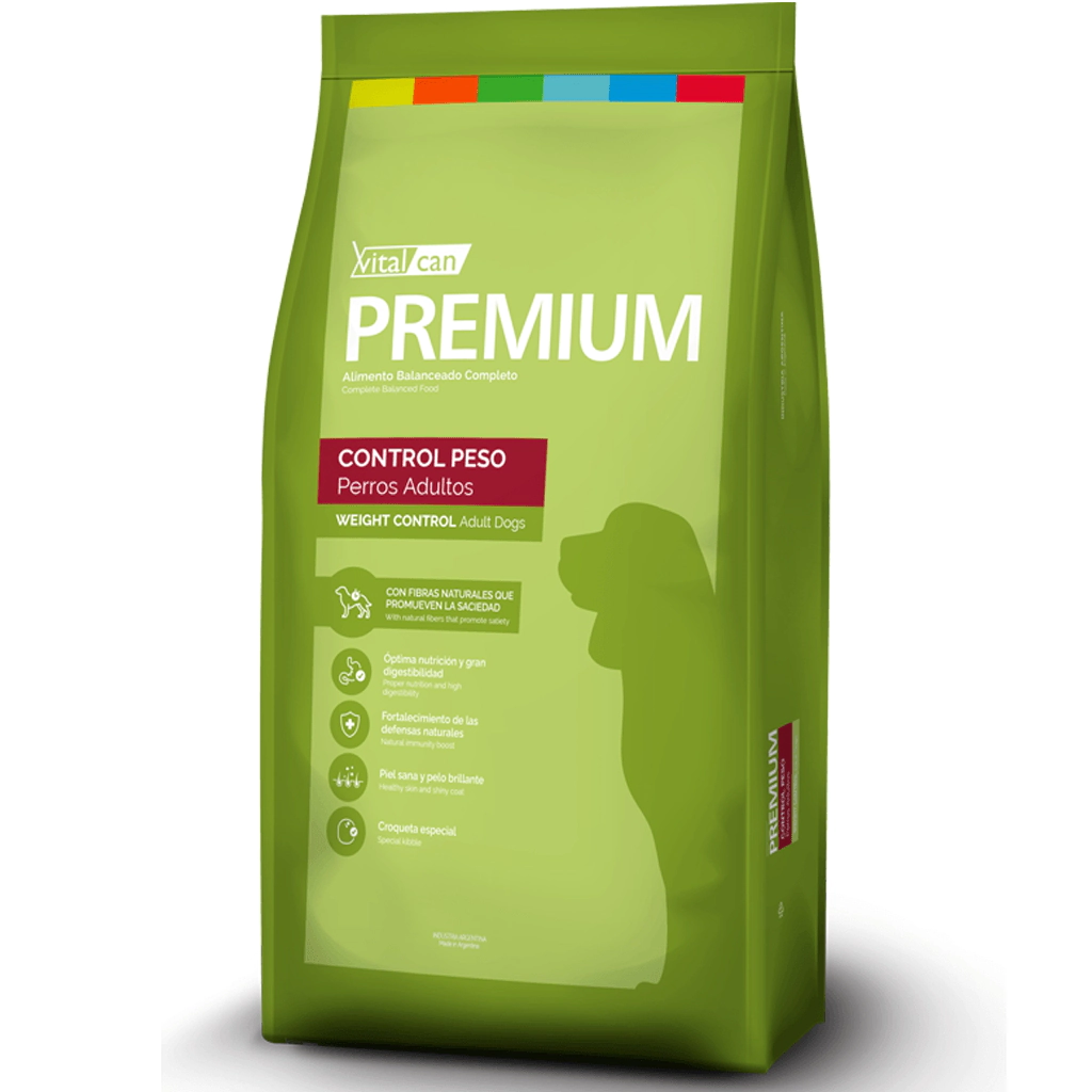Alimento VitalCan Premium Perro Adulto  Light Weight Control x 7,5kg
