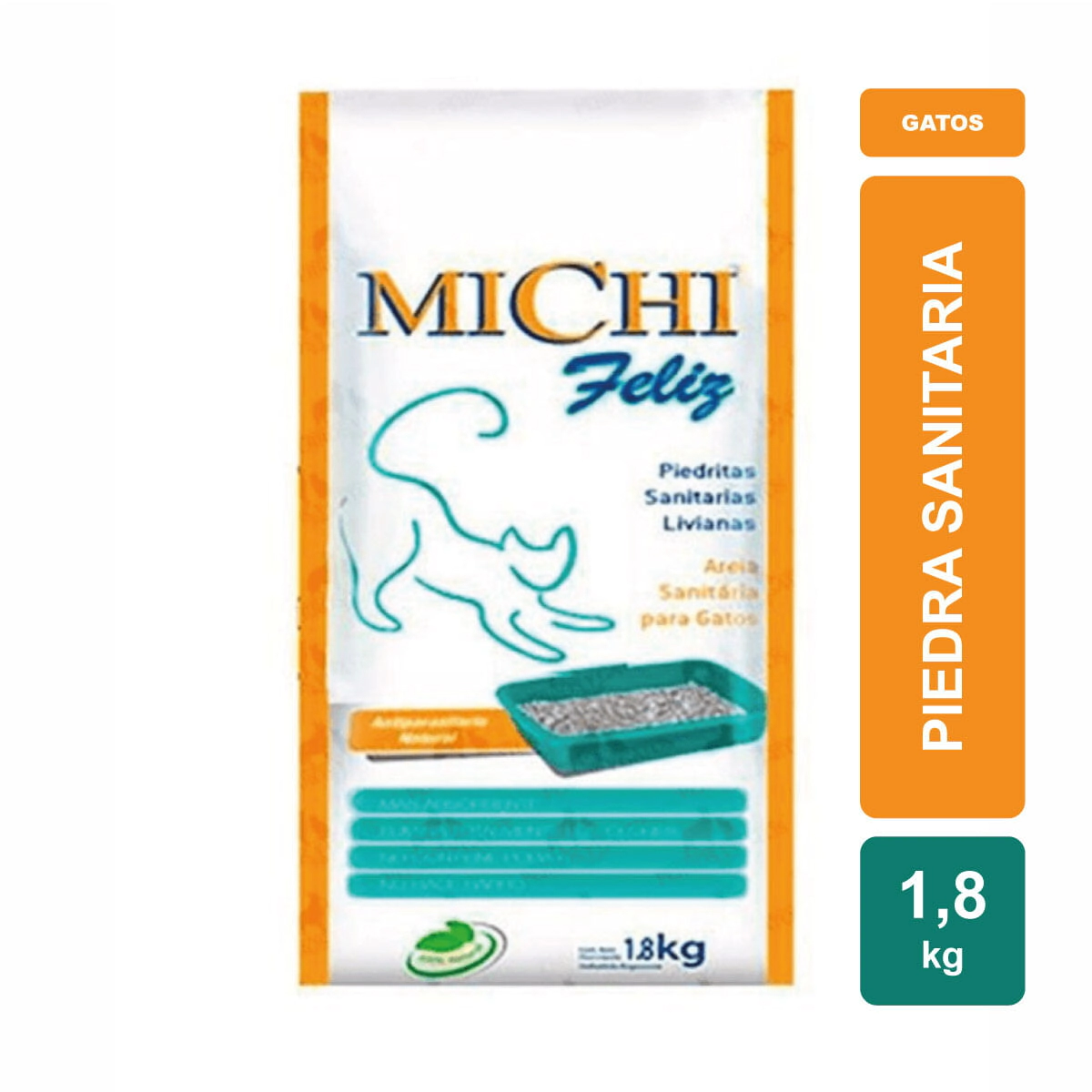 Piedra Sanitaria Michi Feliz 1,8kg