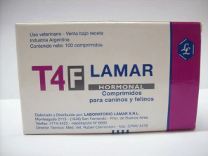 T4 F Hormonal blister x 10 comprimidos -FARMACIA-