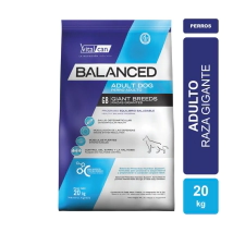 Alimento VitalCan Balanced Perro Adulto Raza Gigante x 20kg + Balanced Souffl� Perro Adulto Sabor Pollo Lata x 340gr DE REGALO