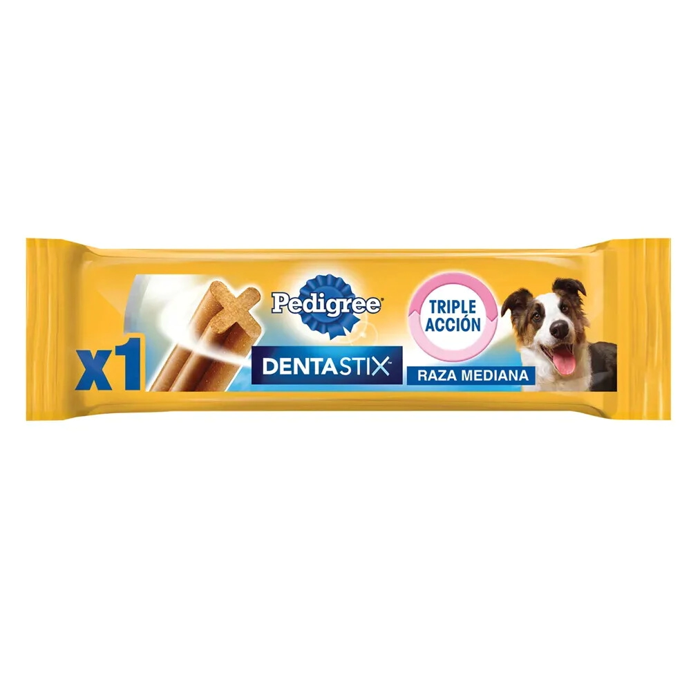 Dentastix Pedigree Perro Adulto Raza Mediana x 1 unidad 25.7gr
