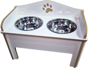 COMEDERO PATITA DOBLE 30CM ALTO      