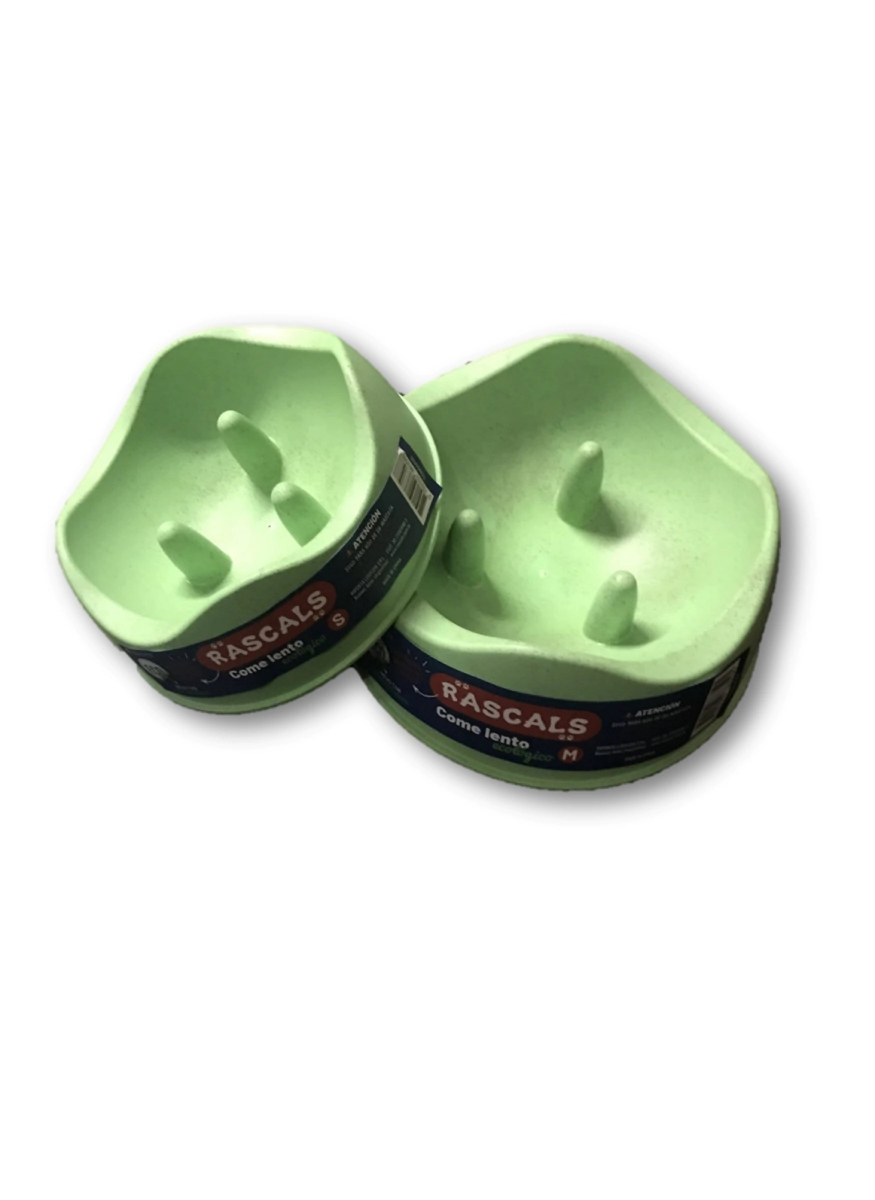 Comedero Perro Come Lento Regudiet Ecologico Mediano 17cm 