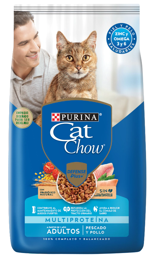 CAT CHOW ADULTOS SABOR PESCADO 15 KG   