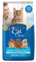 CAT CHOW ADULTOS SABOR PESCADO 15 KG   